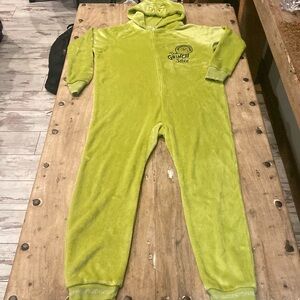Grinch onesie pajamas youth 16-18
